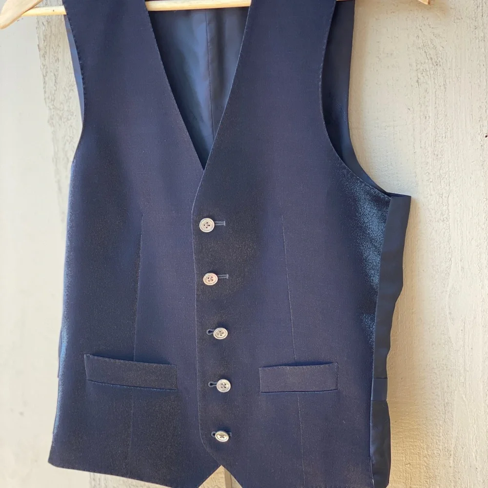 Corneliani Vest Navy‎ Blue